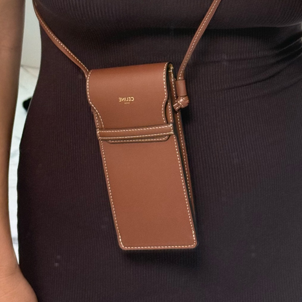 CELINE Crossbody Shoulder Pouch...( 👓 or 📱) - Picture 6 of 16